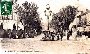 2978- Sidi-Bel-Abbes - Rue Prudon et Cafe du Commerce